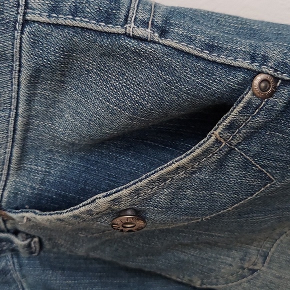 Ashley Stewart Four Pocket Medium Rinse Blue Denim Bermuda Shorts Size 20 - Picture 10 of 16